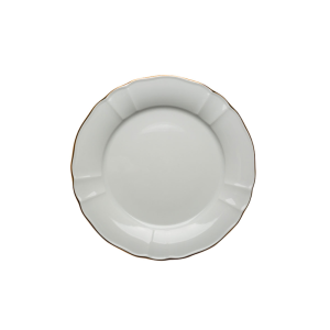 PIATTO PIANO FILO ORO